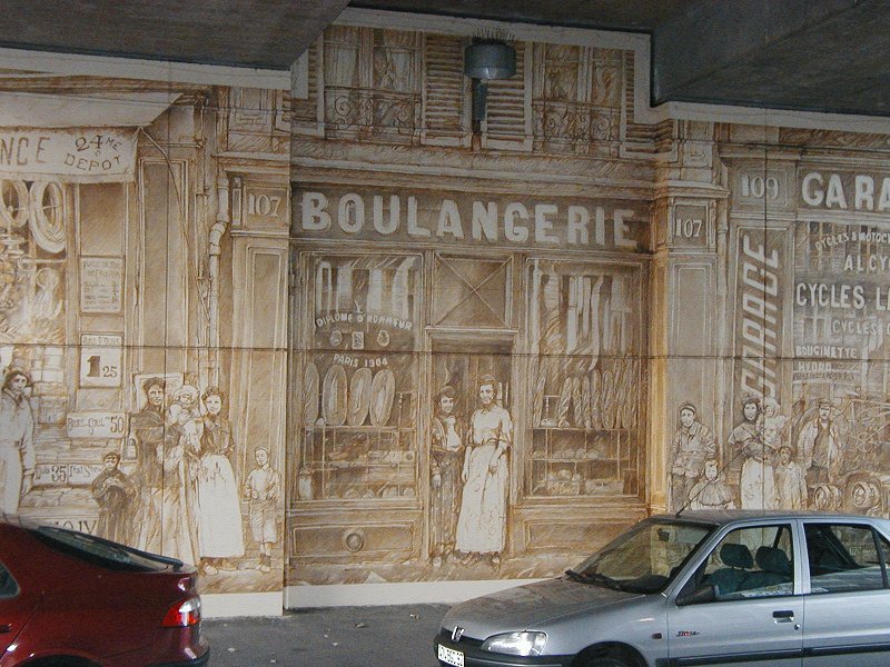 peinture murale Sèvres